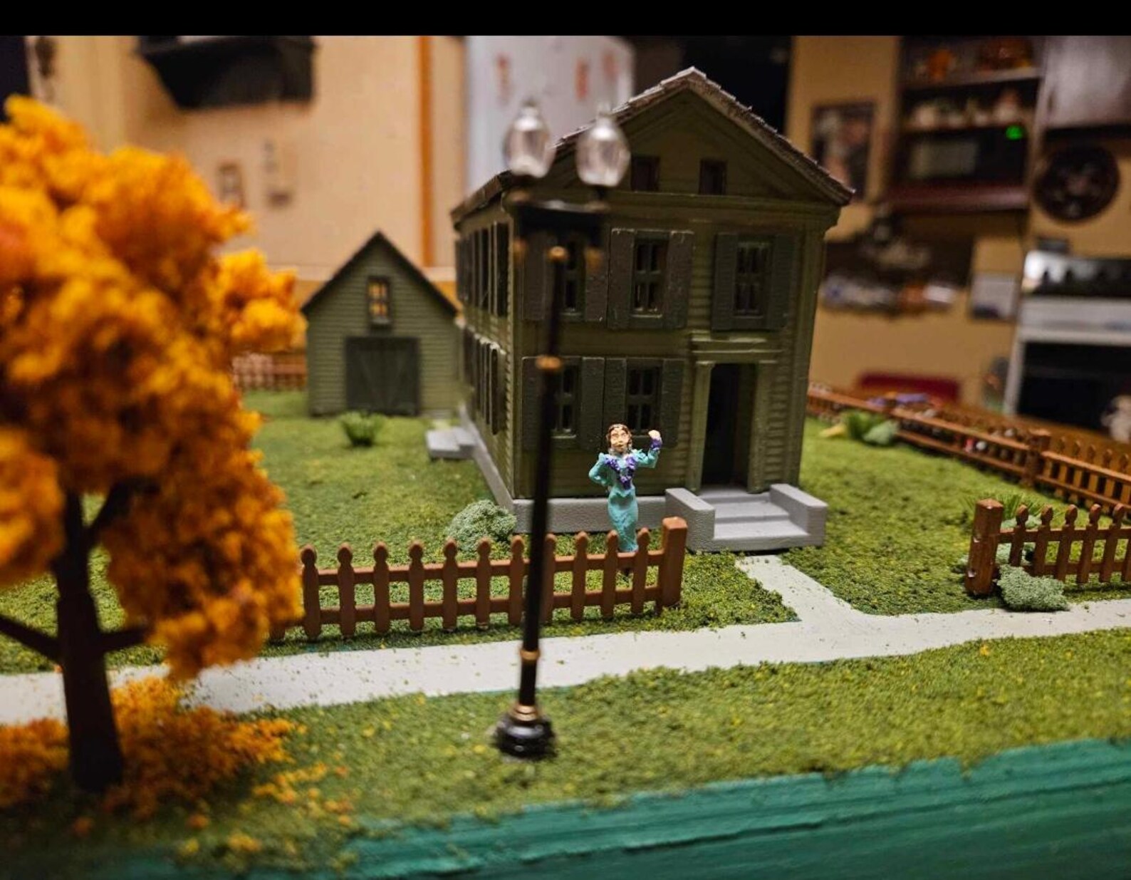 WIRailfan HO scale model scene